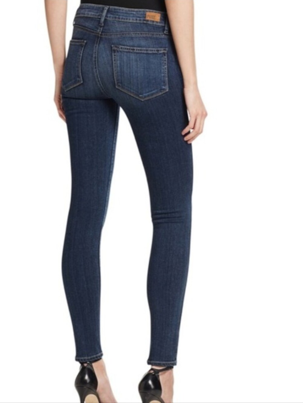 Paige Skyline Skinny High-Rise Skinny Jeans